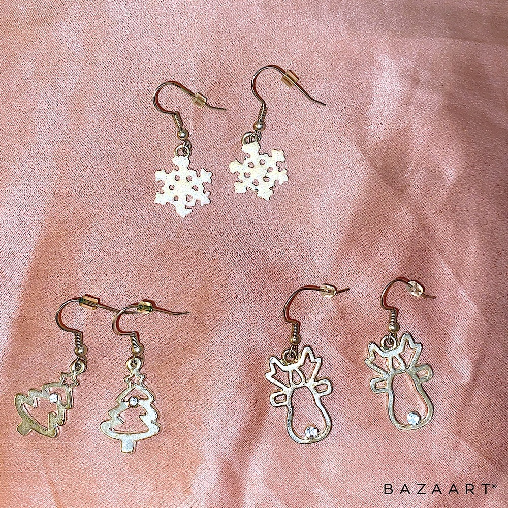 Winter/ Christmas Earrings